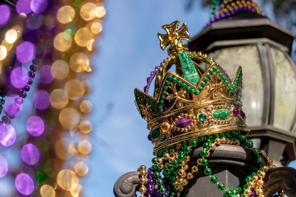 Mardi Gras Crown in New Orleans