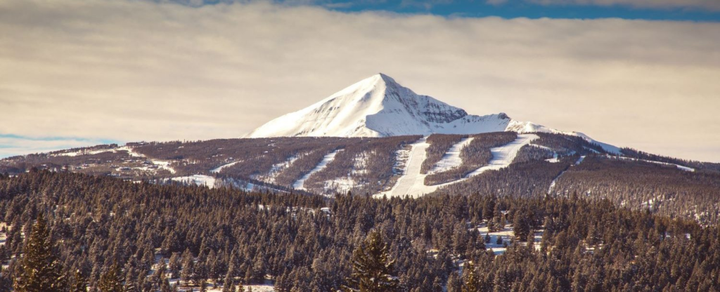 snowy mountain peak