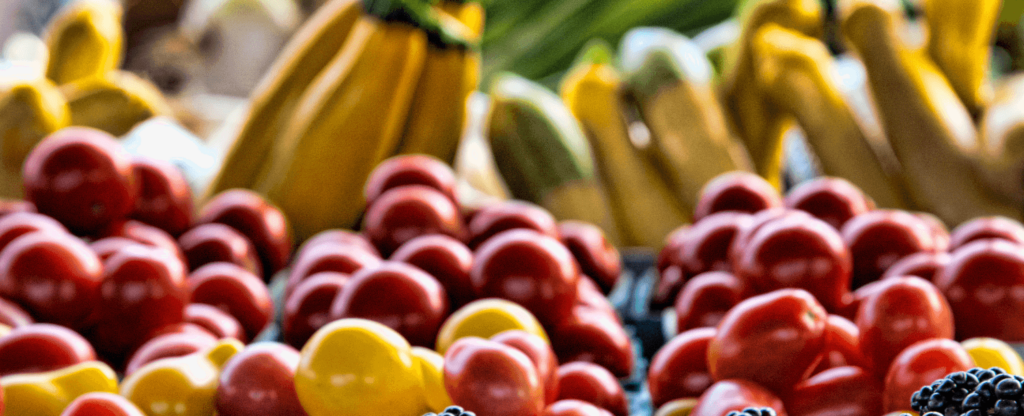 close up of produce