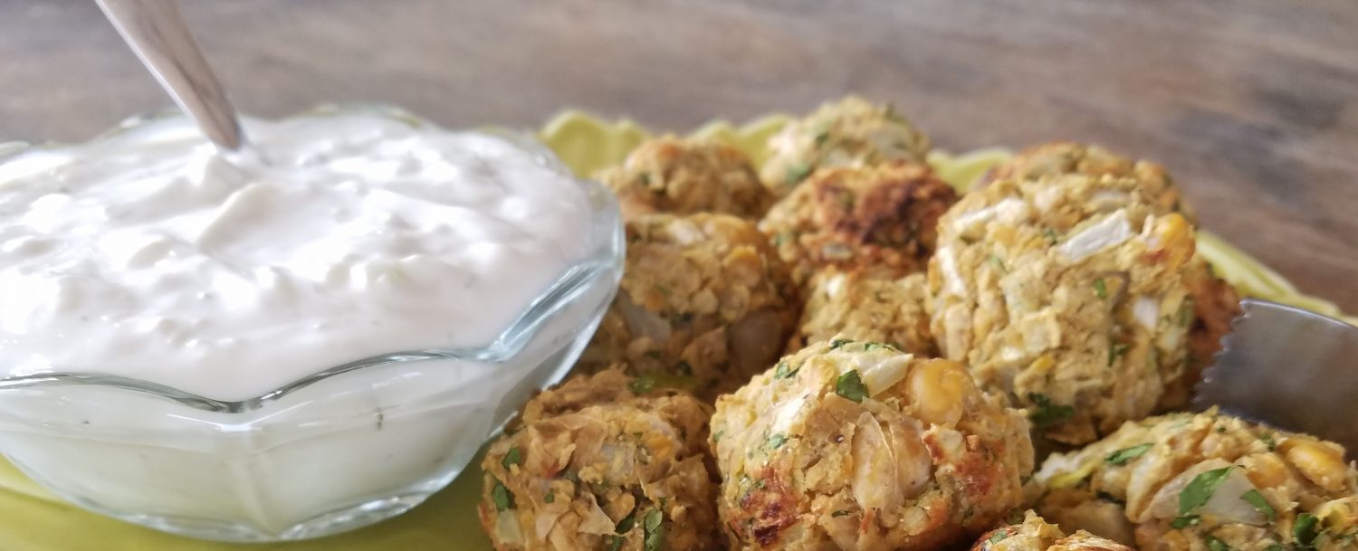 Falafel with Tzatziki Sauce