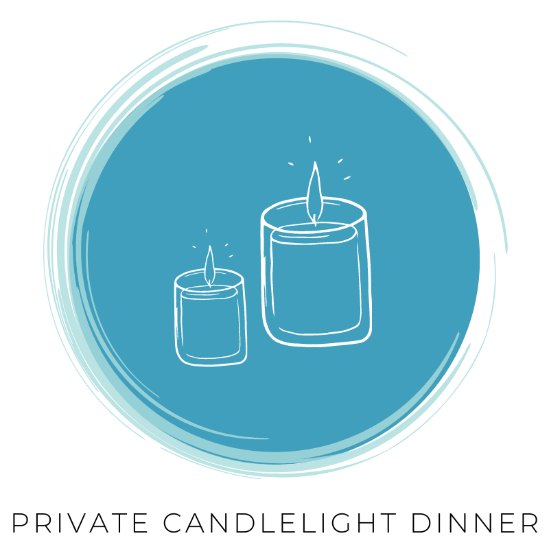 private candlelight dinner