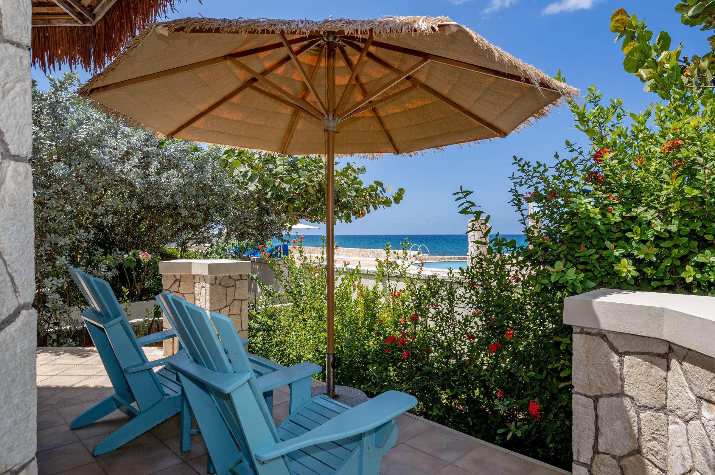 seaside balcony