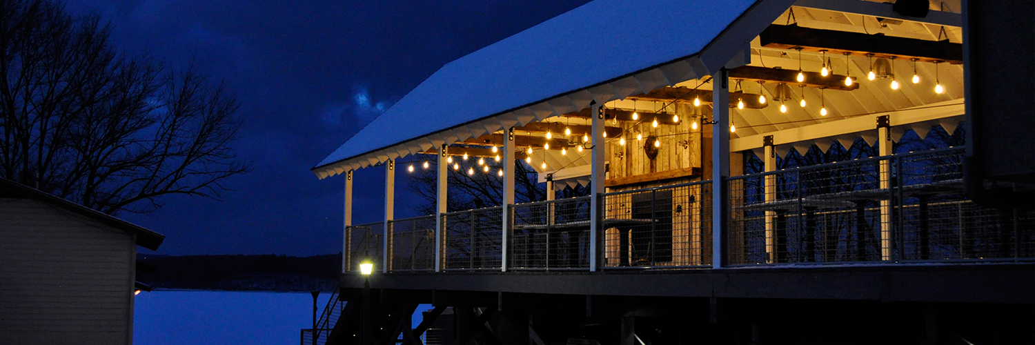 patio at night