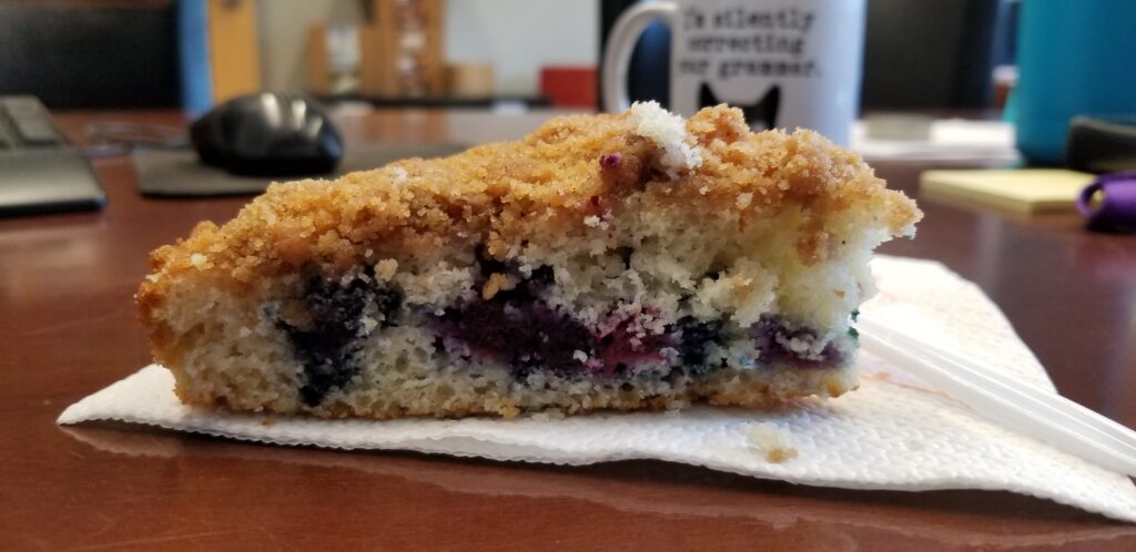 blueberry dessert