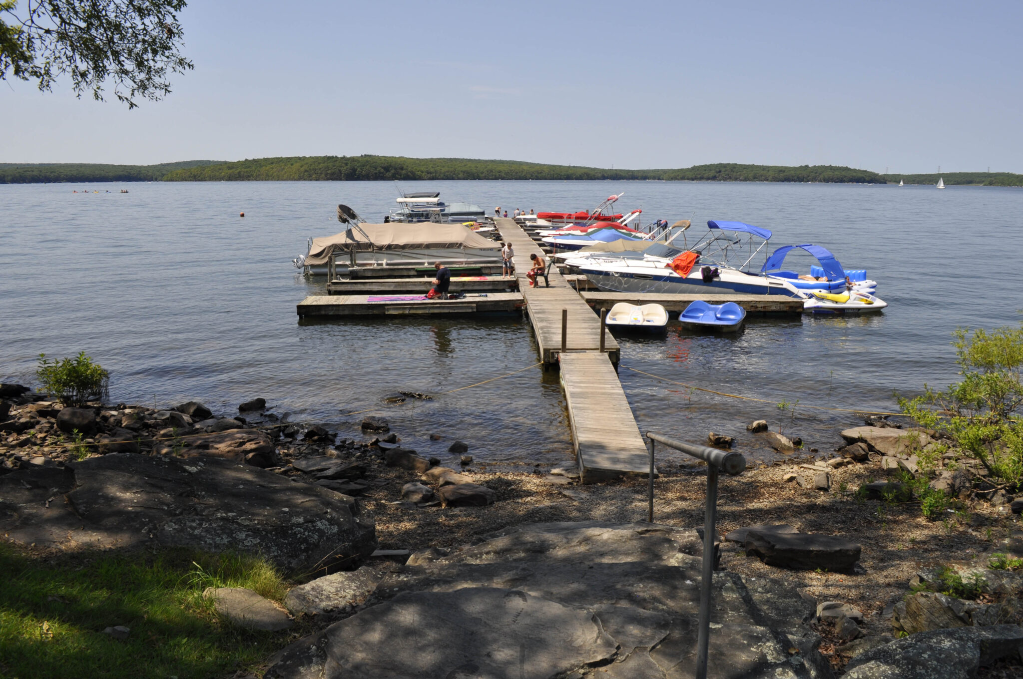 Boat Slips Lake Wallenpaupack Silver Birches