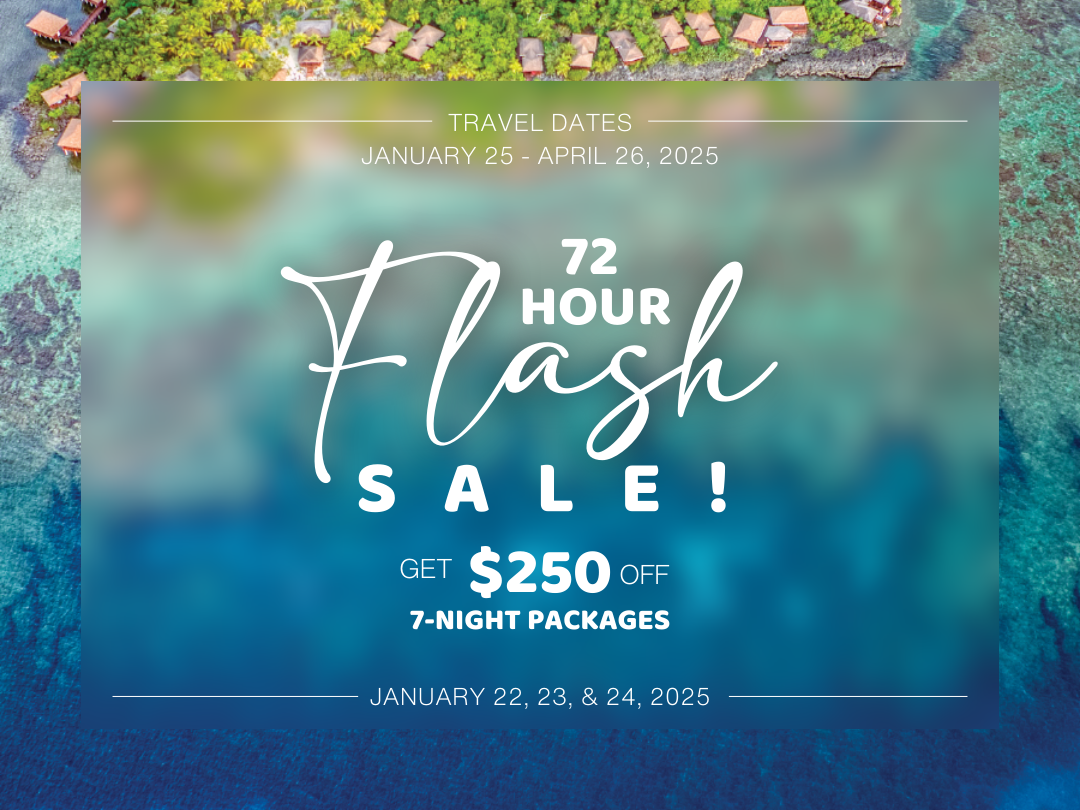 72-Hour Flash Sale – Save $250 Per Person!