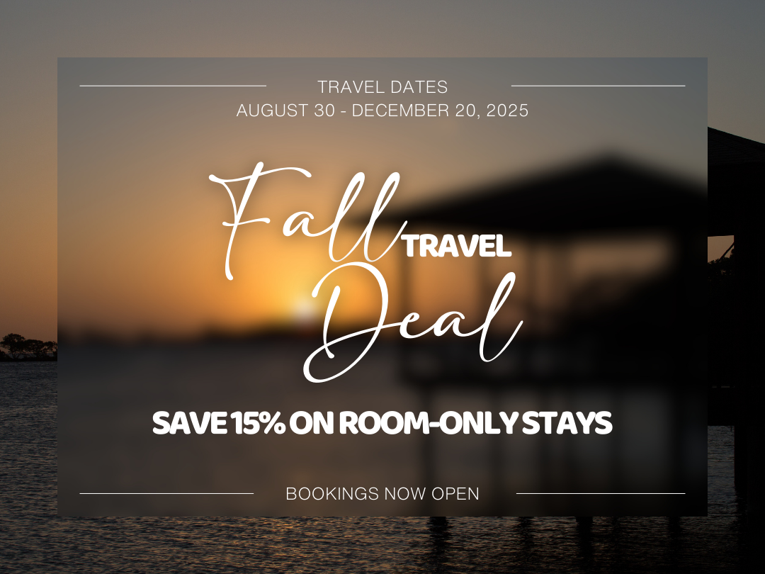 Fall Travel Deal Save 15% in Roatan