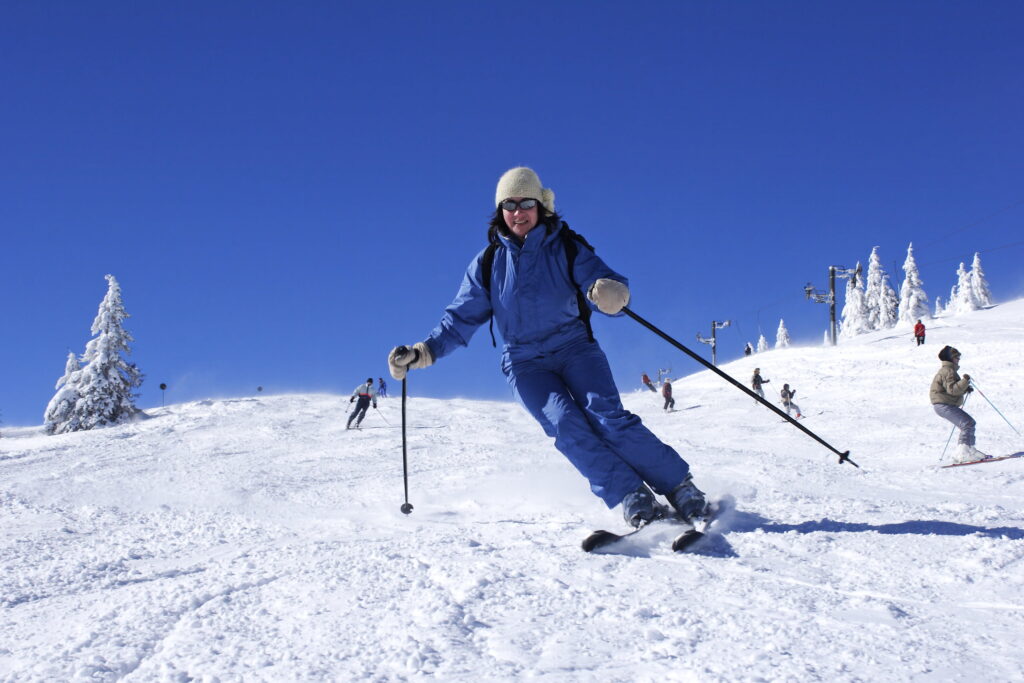 Pennsylvania Skiing woman