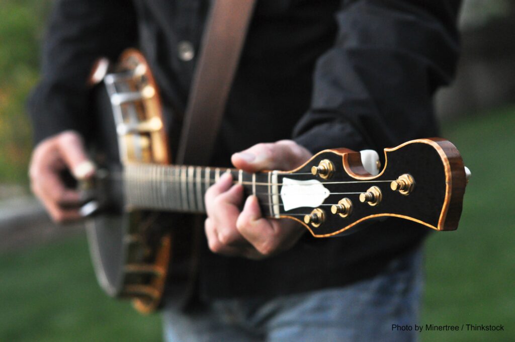 durango bluegrass meltdown playing guitar