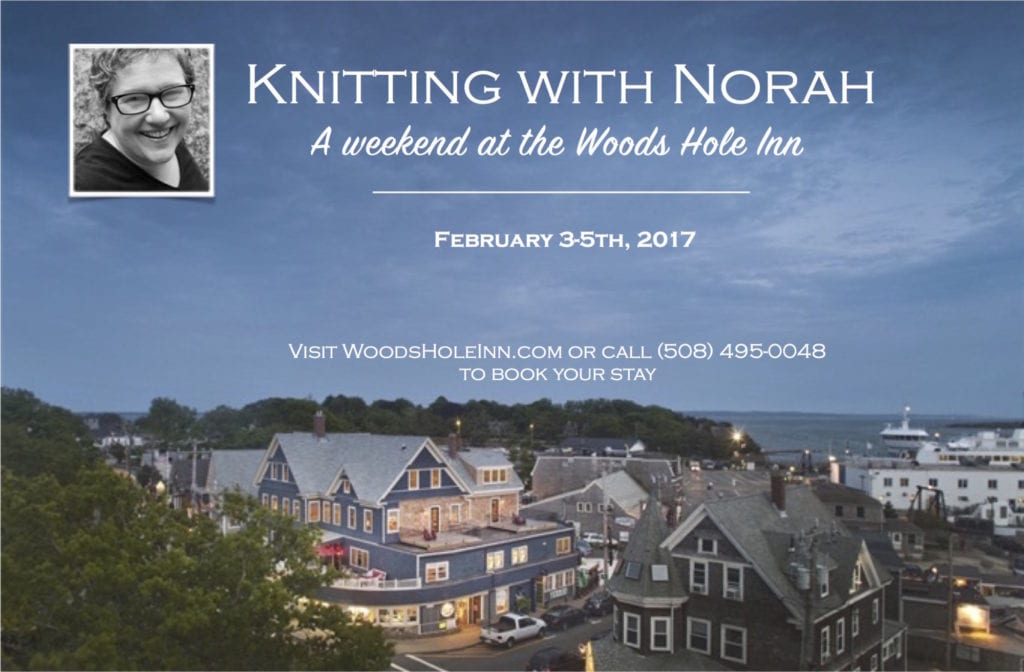 A Knitting Weekend in Woods Hole with Norah Gaughan