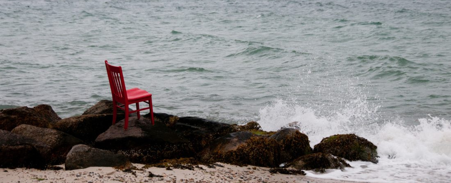 Red Chair in Cape Cod