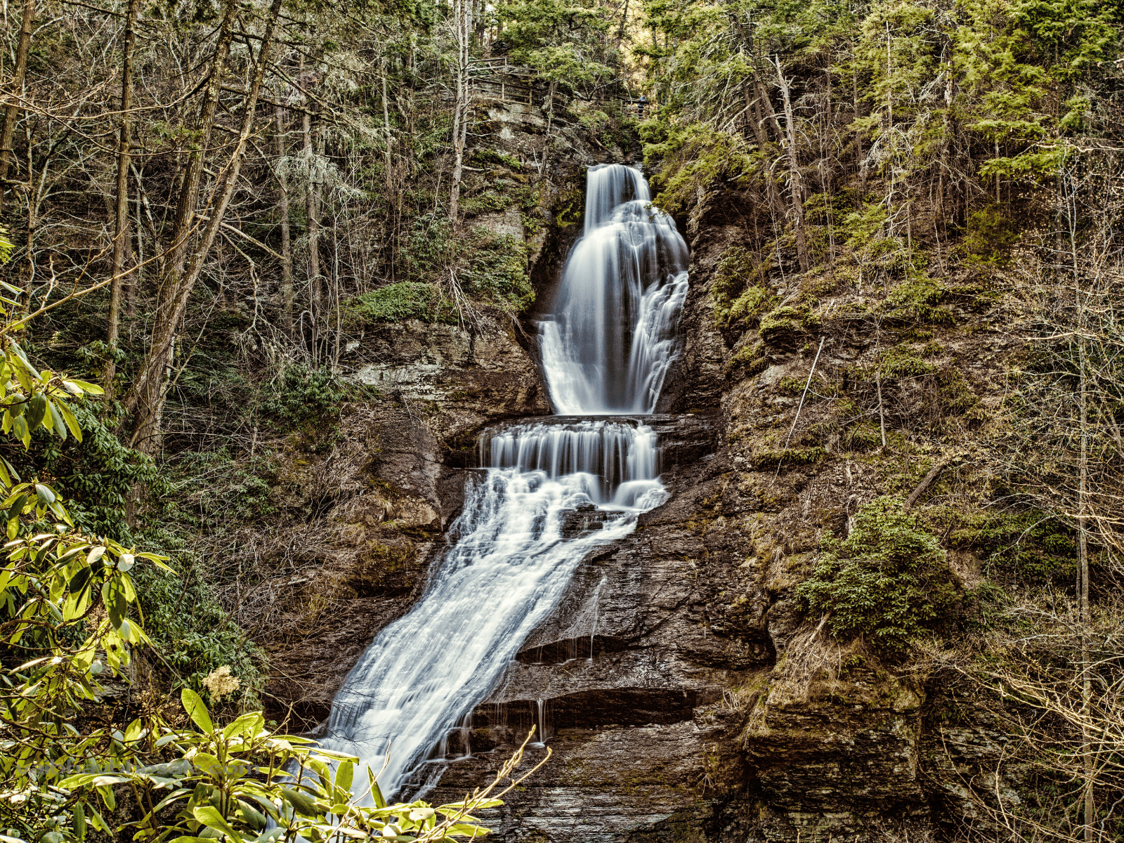 waterfalls in the poconos