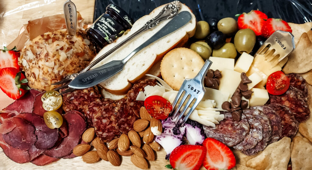 personalized charcuterie board