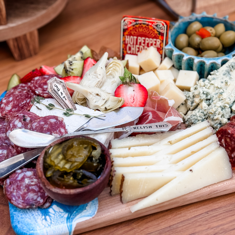 Thanksgiving Hosting Tips Charcuterie Board