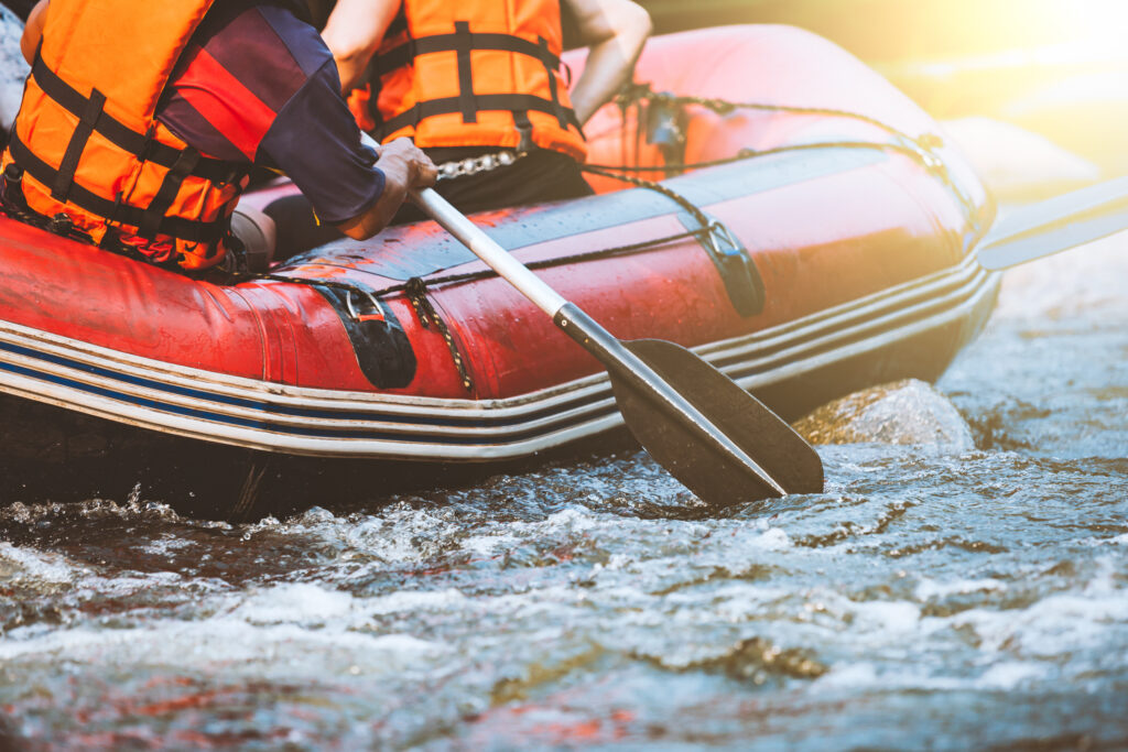 whitewater rafting
