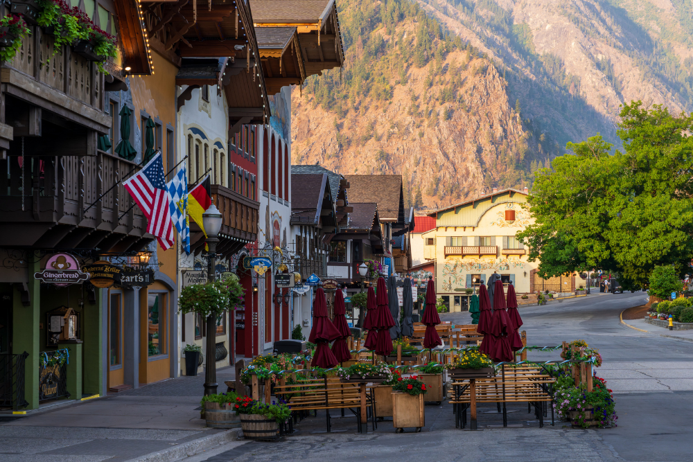 downtown leavenworth, washington